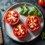 Preparazione dei pomodori