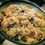 Risotto con sogliole e champagne