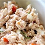 Risotto con tonno acciughe e peperoni