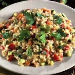 Risotto integrale agli ortaggi