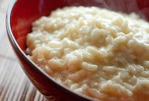 Risotto con panna