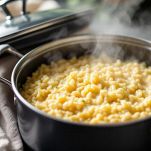 Risotto gorgonzola e radicchio pronto