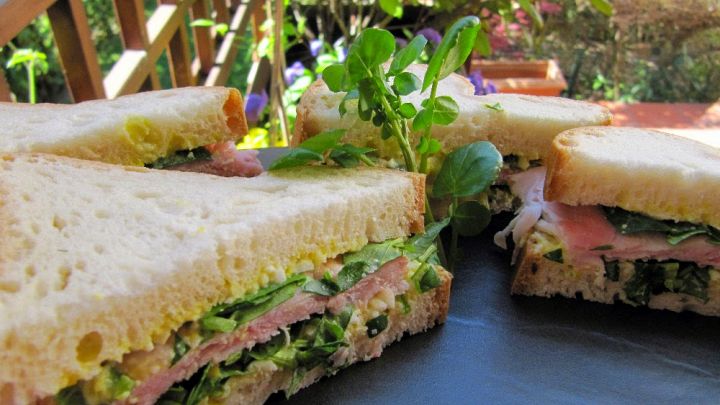 Sandwich con il crescione