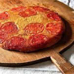 Torta rovesciata al pomodoro