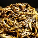 Bavette al nero di seppia