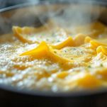 La scottatura delle lasagne