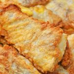Filetti di merluzzo appena fritti