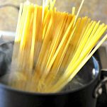 Linguine al prosciutto e mascarpone