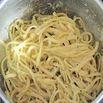 Linguine al prosciutto e mascarpone