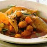 Minestrone di pasta e ceci