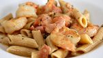 Penne ai gamberetti con Pernod