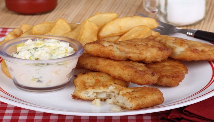 Merluzzo panato con salsa tartara
