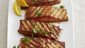 Trancio di salmone alla griglia