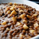 Zuppa di lenticchie e pastina