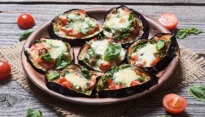 Melanzane a pizza