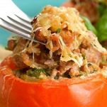 Pomodori ripieni con pancetta