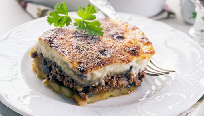 Moussaka con le patate