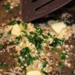 Cannolicchi aglio e prezzemolo