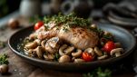 Coniglio ai funghi
