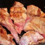 Coniglio fritto al limone