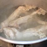 Coniglio in umido con fagioli