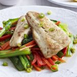 Filetti di nasello alle verdure