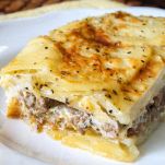 Moussaka con le patate