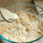 Pancake di salmone con pesto