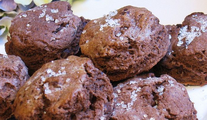 Scones al cacao