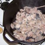 Spaghetti al coniglio