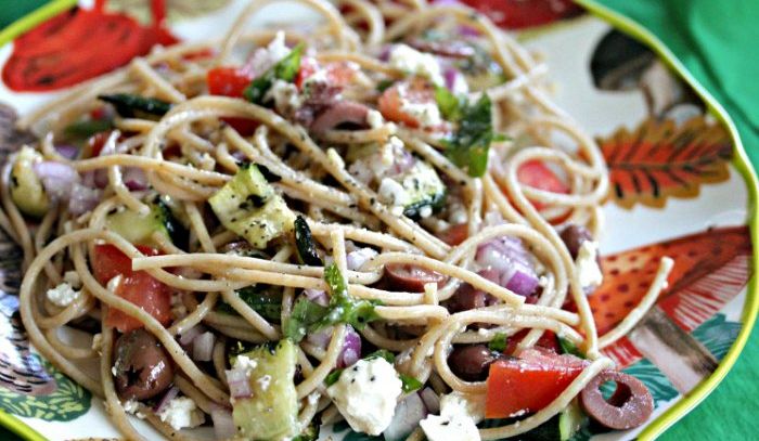 Spaghetti alla crudaiola