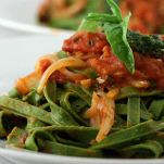 Tagliatelle verdi alla marsigliese