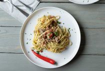 tagliolini ragu bianco