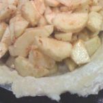 Torta di pinoli e mele