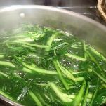 Cicoria aglio e olio