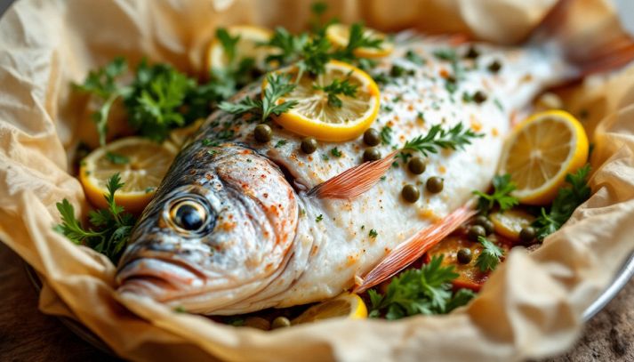 Dentice al cartoccio