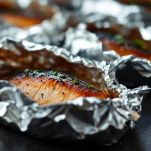 dentice avvolto nella carta stagnola