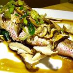 Dentice arrosto alla ligure