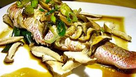 Dentice al forno alla ligure