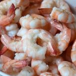 Gamberi in salsa di peperoni