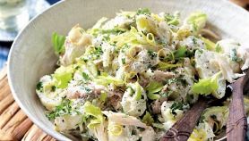 Insalata di pesce tiepida