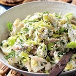 Insalata tiepida di pesce