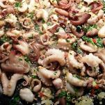 Moscardini con sedano