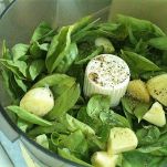 Pennette al pesto con tacchino