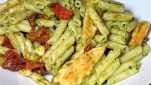 Penne al pesto con tacchino