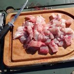 Risotto con scorfano e frutta secca