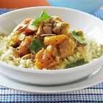 Risotto con scorfano e frutta secca