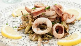Seppia con carciofi