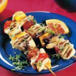 Spiedini di pesce agli agrumi