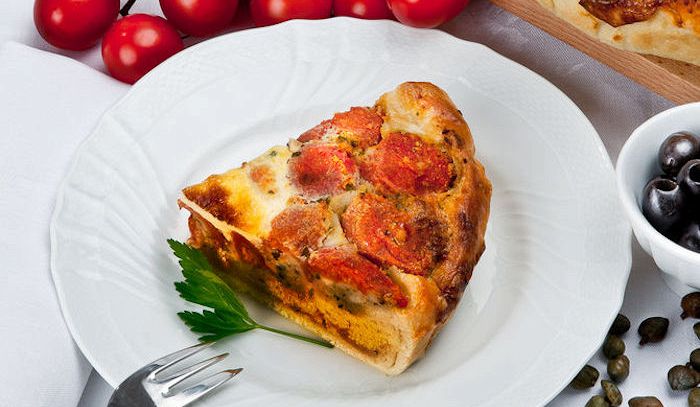 Torta di pomodori ripieni